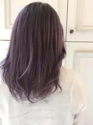 セミロング 田中 未澪のヘアスタイル