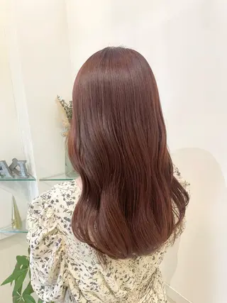 ロング カラー 髪質改善カラー🤍 エクステ✨君島由実子のヘアスタイル