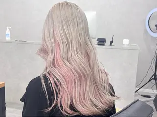 カラー UNBALANCE  OSAKA所属・縮毛矯正モデル 募集中Yuuriのヘアスタイル