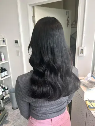 セミロング カラー 🌈re-room EIKI🇰🇷のヘアスタイル