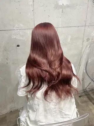 ロング IS所属・横浜美容室/透明感 カラー/レイヤーのヘアスタイル