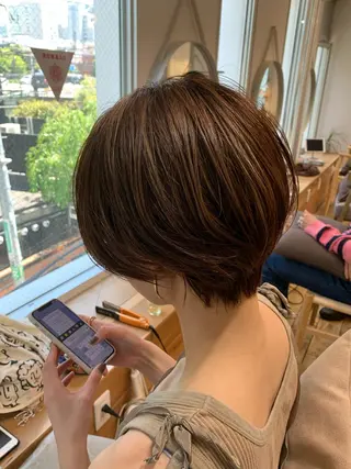 ショート 新宿/髪質改善 /透け感/Sotaのヘアスタイル
