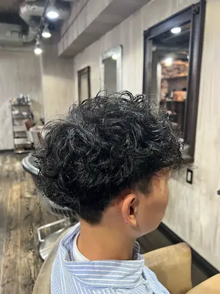 パーマ HAIR SALON M Fe's 池袋所属・✨️メンズパーマ✨️ 水村 啓人のヘアスタイル