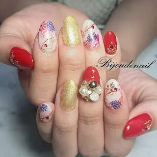 ネイル ビジュード ネイルのネイルデザイン