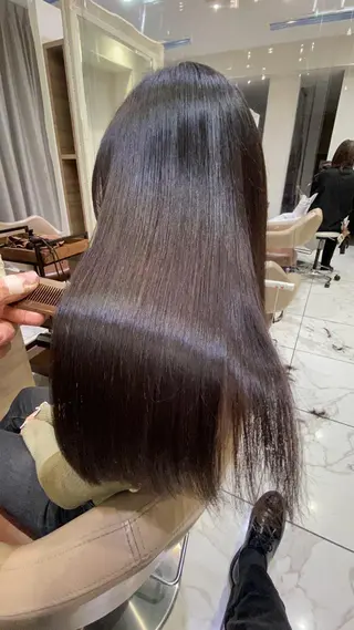 ロング カラー 完全美髪特化 髪質改善/島　悠輔のヘアスタイル