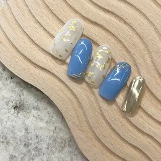 ネイル ⭐︎休業中の練習⭐︎ JNA認定講師髙橋のネイルデザイン