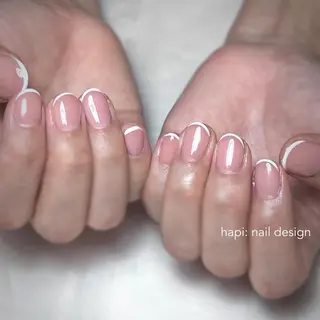 ネイル 《深爪緩和》《自爪育成》ネイルのお悩み専門サロン    Hapi : ）所属・Rio nail まなみのネイルデザイン