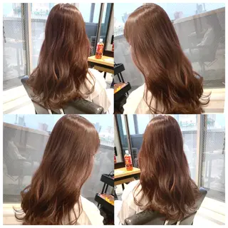 ロング ヘアアレンジ 松井那津子 /ハイライトブリーチのヘアスタイル