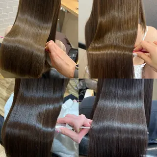 ロング カラー 艶カラー/韓国顔周り 🎀mamiのヘアスタイル