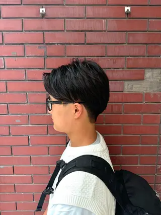 ショート パーマ メンズ 柏メンズカットパーマ NO.1タイチのヘアスタイル