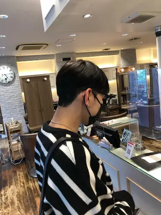 メンズ メンズトレンドヘア シンユウのヘアスタイル