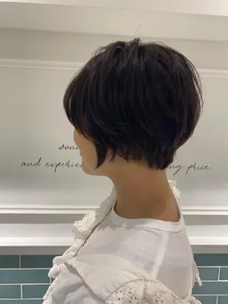 ショート 髪質改善レイヤー/ ボブたんの翔太のヘアスタイル
