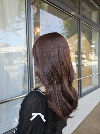 カラー FERIA桃山台🌱 メンズカットモデルのヘアスタイル