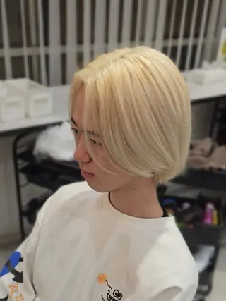 メンズ セミロング カラー Lapis 名古屋駅前店所属・LEN名古屋/パーマ 海外ヘア/メンズ特化のヘアスタイル