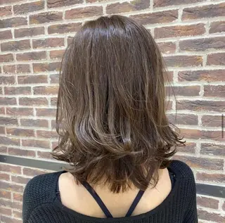 ミディアム カラー BENI鈎取 kanakoのヘアスタイル