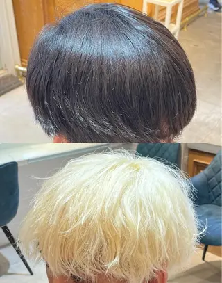 カラー メンズ Hair&Make Allure所属・塩谷康生/髪質改善 /ボブ/縮毛矯正のヘアスタイル