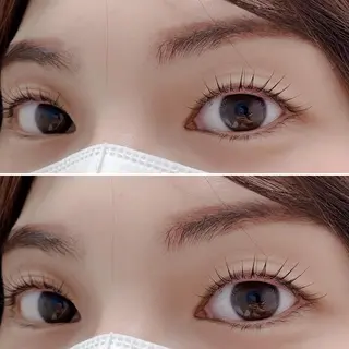 マツエク・マツパ アイブロウ スタジオAZ所属・jasmine yamashitaのマツエク・マツパデザイン