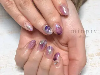 ネイル 𖡼 yumenoのネイルデザイン