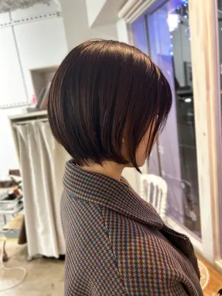 ショート カラー ショートヘア/ボブ/ レイヤー/佐藤　葵のヘアスタイル