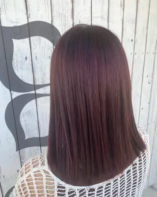 ミディアム カラー 伊庭 勇輝のヘアスタイル