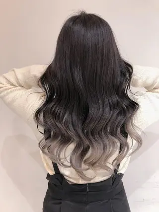 ロング 🌟髪質改善ケアカラ ー美髪縮毛矯正y🌟のヘアスタイル