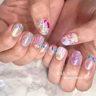 ネイル Arowa 伊田のネイルデザイン