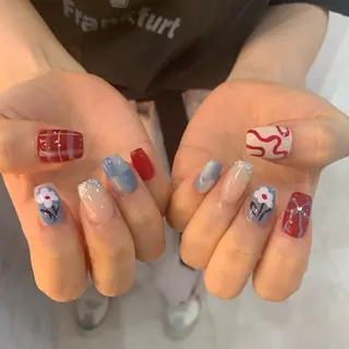 ネイル ゆびノさき茨木店 ニュアンス/アートのネイルデザイン