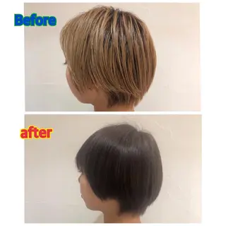 ショート カラー kyo kaの眉毛・アイブロウイメージ