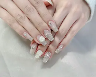 ネイル 小 雨のネイルデザイン