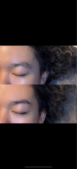 メンズ アイブロウ swells所属・自眉を活かす ayakaの眉毛・アイブロウイメージ