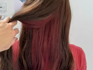 ロング 深澤 春樹のヘアスタイル