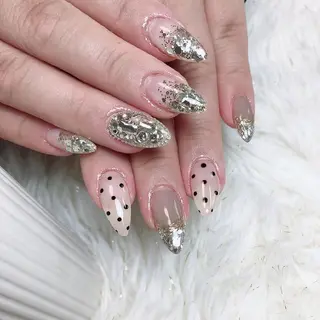 ネイル ロング ☺︎山部 志麻☺︎のネイルデザイン