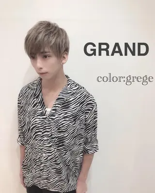 ミディアム aura所属・ashida yuukiのヘアスタイル