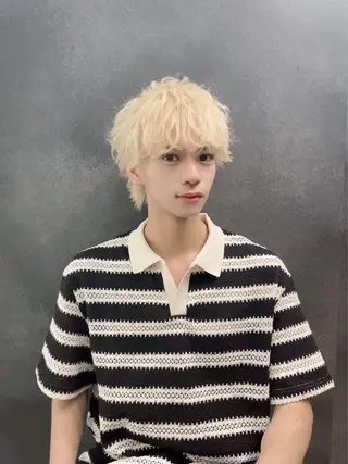 カラー メンズ メンズカットカラー 心斎橋/松平和樹のヘアスタイル