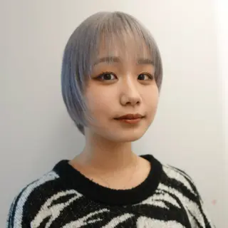 ショート カラー ハイトーン/パーマ/ メンズ / 櫻本🌐のヘアスタイル