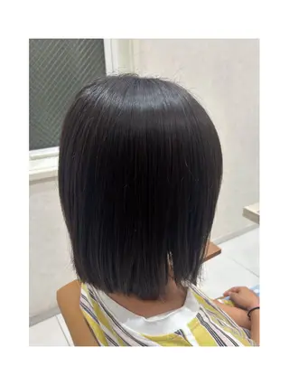 ショート パーマ Honoka✨️ 透明感＆艶カラー✨️のヘアスタイル