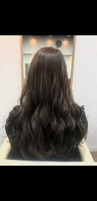 ロング カラー あかね☆ヘアアレンジ /ボブ/縮毛矯正のヘアスタイル