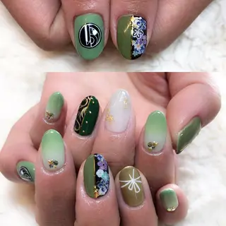 ネイル 東 千夏のネイルデザイン