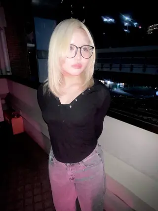 セミロング habitt所属・Fu jiのヘアスタイル