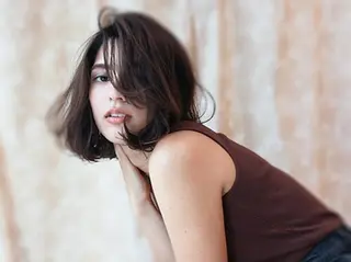 ミディアム 銀座salon所属・菅野 恵のヘアスタイル