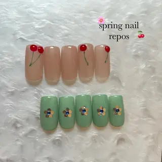 ネイル repos-ルポ-所属・repos yoshitomeのネイルデザイン