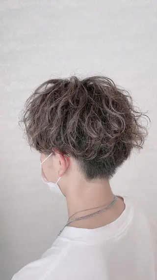 パーマ メンズ 堀 舜介/メンズカットのヘアスタイル
