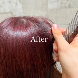 セミロング カラー レディースヘア💫 加藤たいが🐯のヘアスタイル