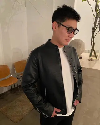 ショート メンズ 原 瑞希のヘアスタイル