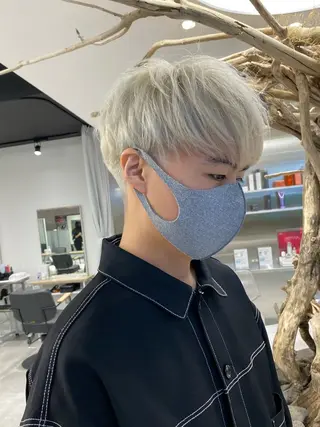 ショート カラー メンズ 似合わせ SHOYAのヘアスタイル