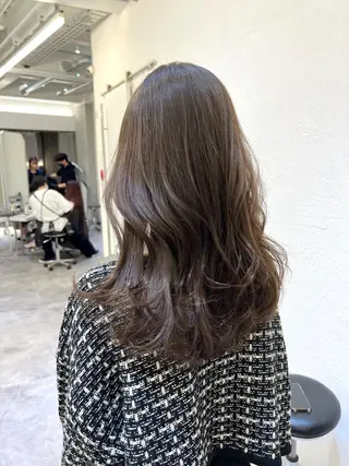 ロング カラー 髪質改善/縮毛矯正 鈴木裕介のヘアスタイル