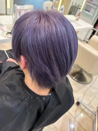 カラー メンズ ハイトーン/ 對馬脩💫のヘアスタイル