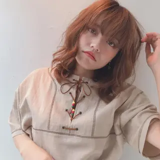 ミディアム 21salon所属・non .のヘアスタイル