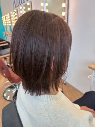 ミディアム カラー Azule Yamadaのヘアスタイル