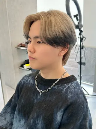 ショート カラー メンズ カノン/メンズカット /ダウンパーマのヘアスタイル